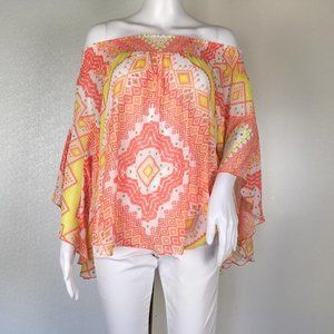 Ramy Brook Women Top Multicolor Size L V2